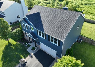 newly installed roof and siding in Yorkville, Illinois