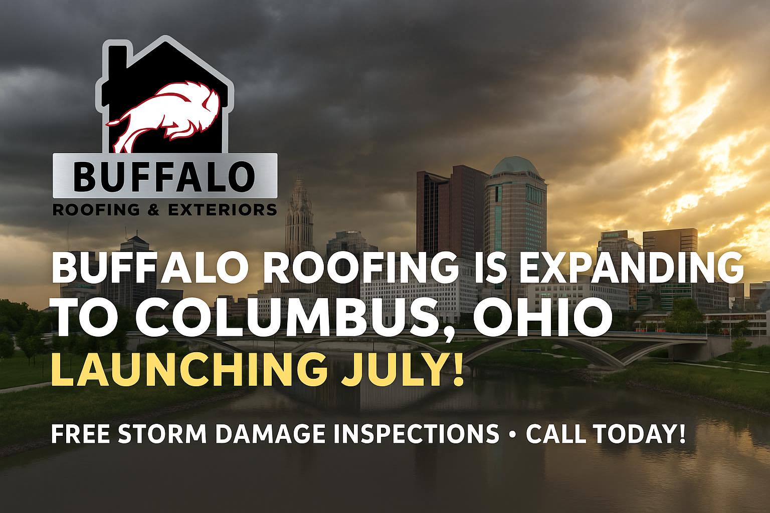 New Location - Buffalo Roofing & Exteriors is opening a second location in Columbus, Ohio