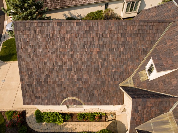 Brava Cedar Shake roof in Oak Brook, Illinois